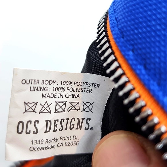 RAE DUNN Toiltry BAG BLUE - Picture 11 of 16